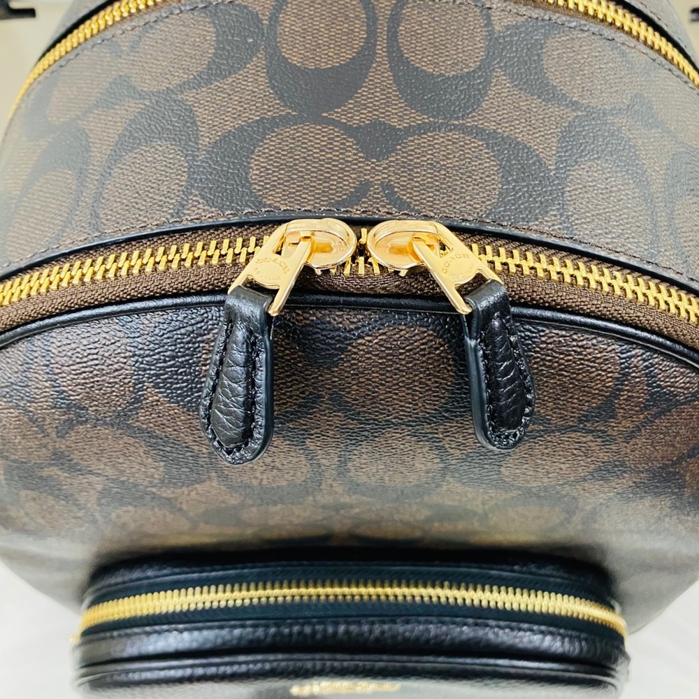 COACH Signature Court Backpack - Picture 5 of 12